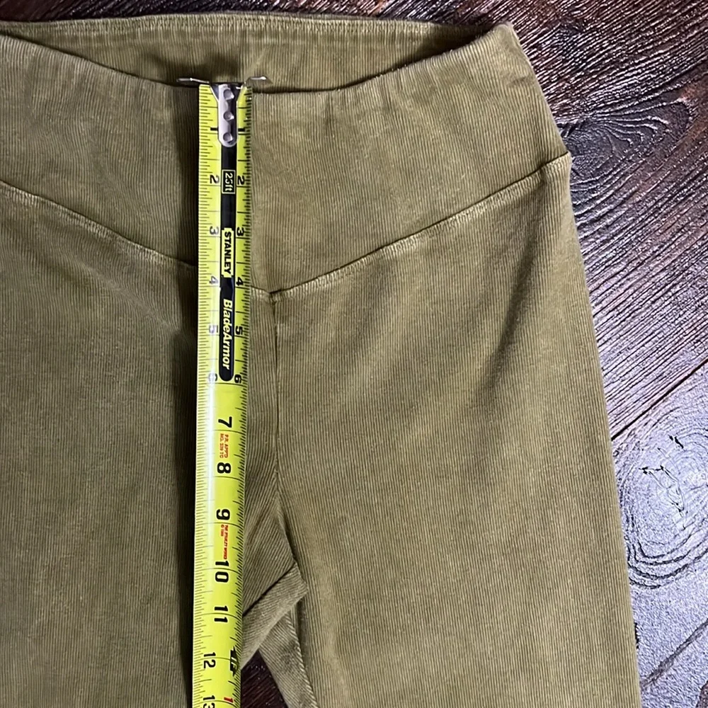 FP Movement Pants Flare Right On High Rise Olive Green - Picture 5 of 7